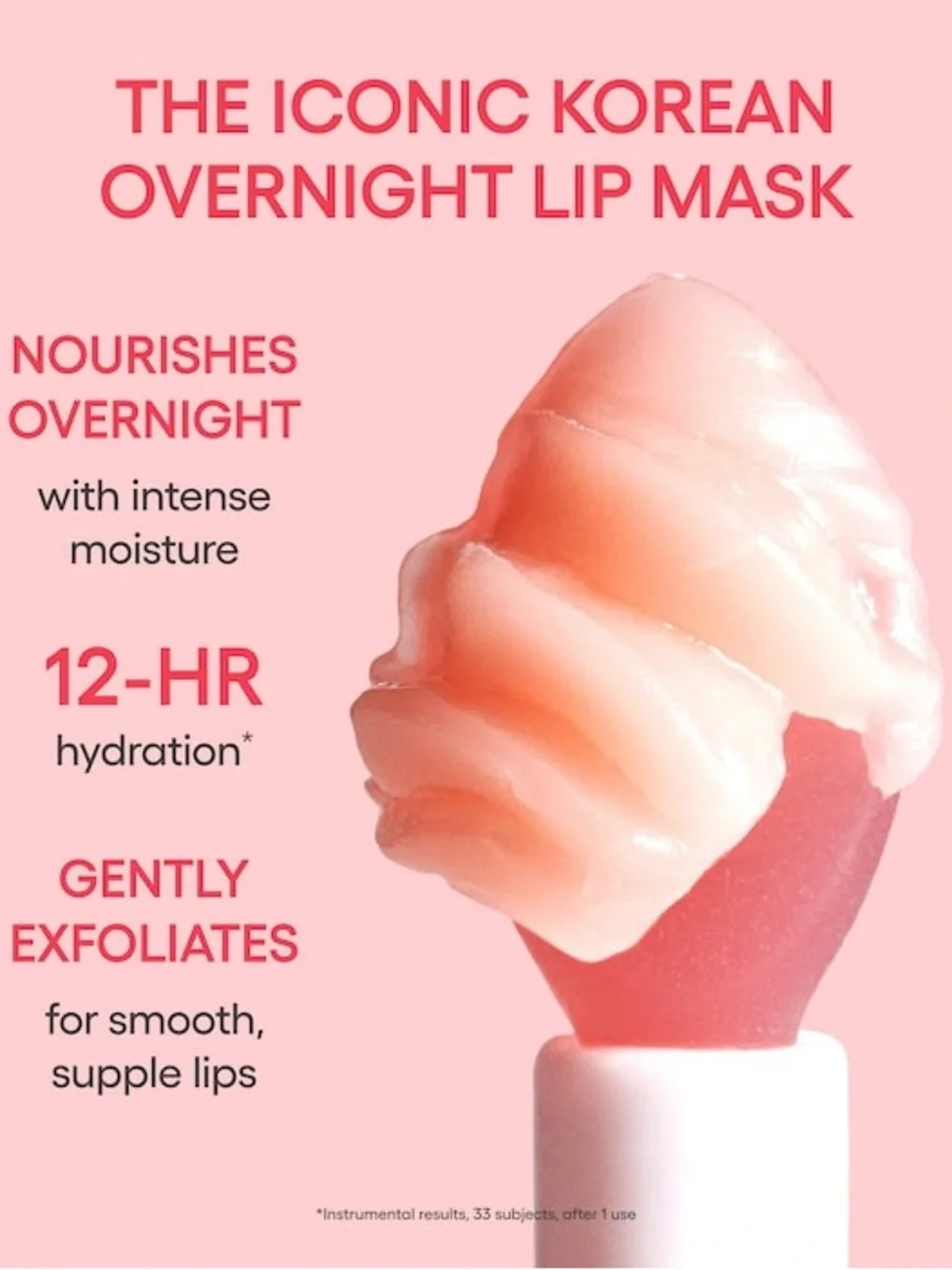 LANEIGE Grapefruit Lip Sleeping Mask - Coral Pink Jar